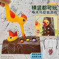 popular woodpecker toy fishing and insect catching mini game bird catching insect magnetic early education training educational toy