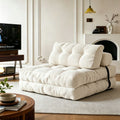 Lazy sofa single living room dual-purpose foldable sofa bed casual tatami reclining human dog house compression sofa