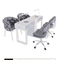 140cm multi-function (single table) + octagonal chair + bubble chair