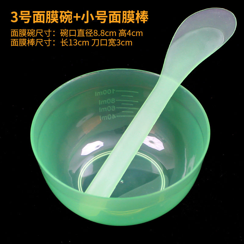 Wholesale plastic bowls for spa & beauty: mixing bowls, mask spatulas, #3 bowls, mask applicators, stirring sticks, mask tools, mask bowls