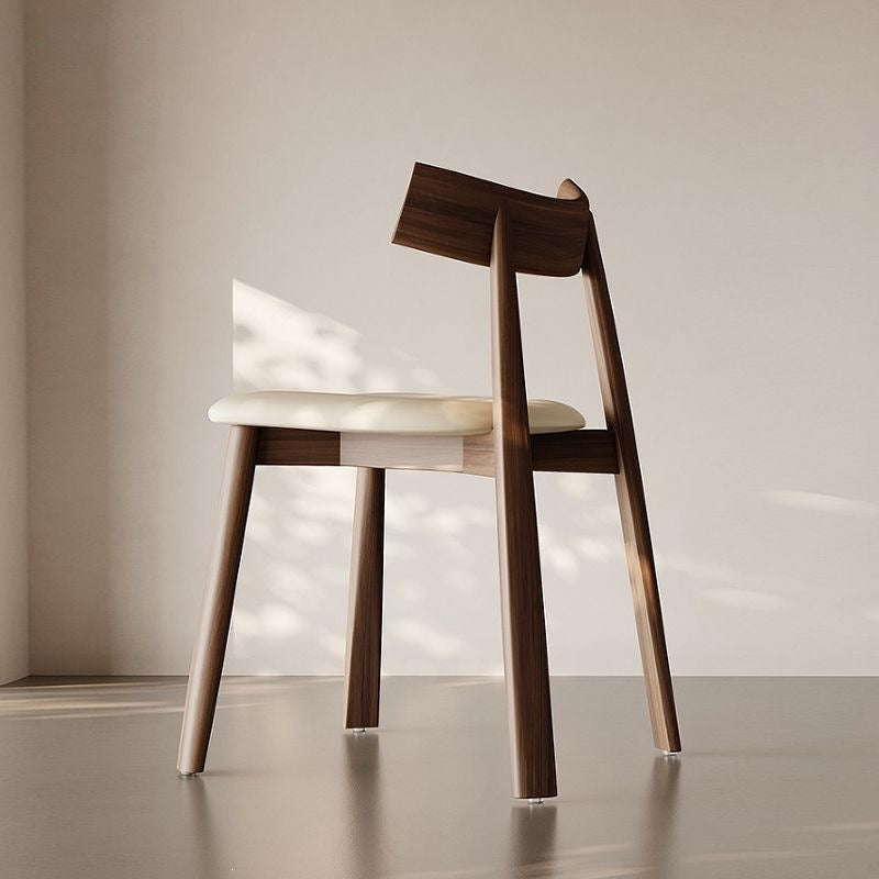 Italian solid wood dining chair scandinavian hotel restaurant chair accessible luxury modern casualfor home back chair stool paddle chair
