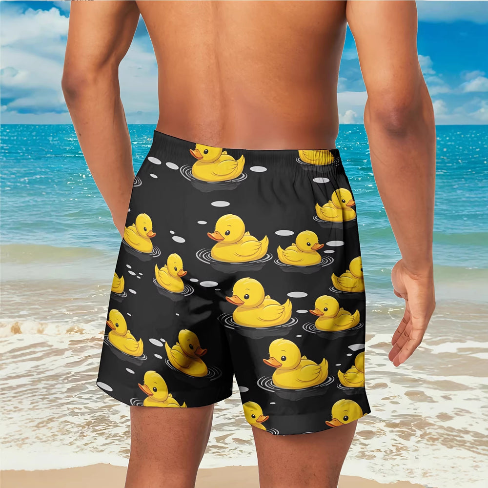trending men's swim trunks, quick-dry swim shorts, casual athletic beach shorts, new european and american styles