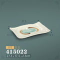 New gold inlaid with jade 415022