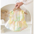 Fashionable thin vest princess khaki baby bag butt summer full moon baby clothes one-piece summer clothes crawling clothes