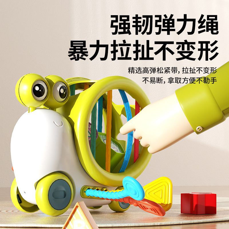 Cross-border snail Sesele infant early childhood education finger fine shape matching toy newborn educational toy