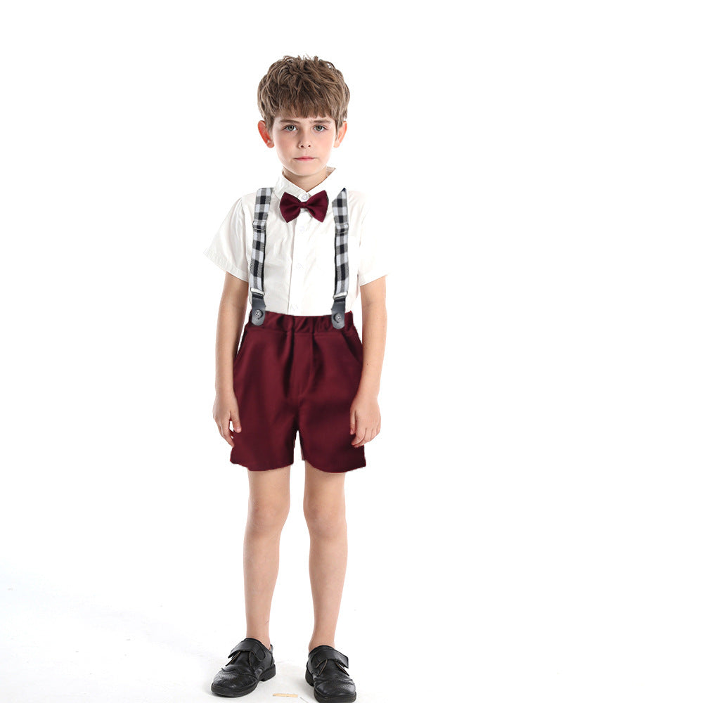 First birthday outfit for baby boys, gentleman's suit for kids, british style gentleman set, baby birthday dress, korean style children's suit