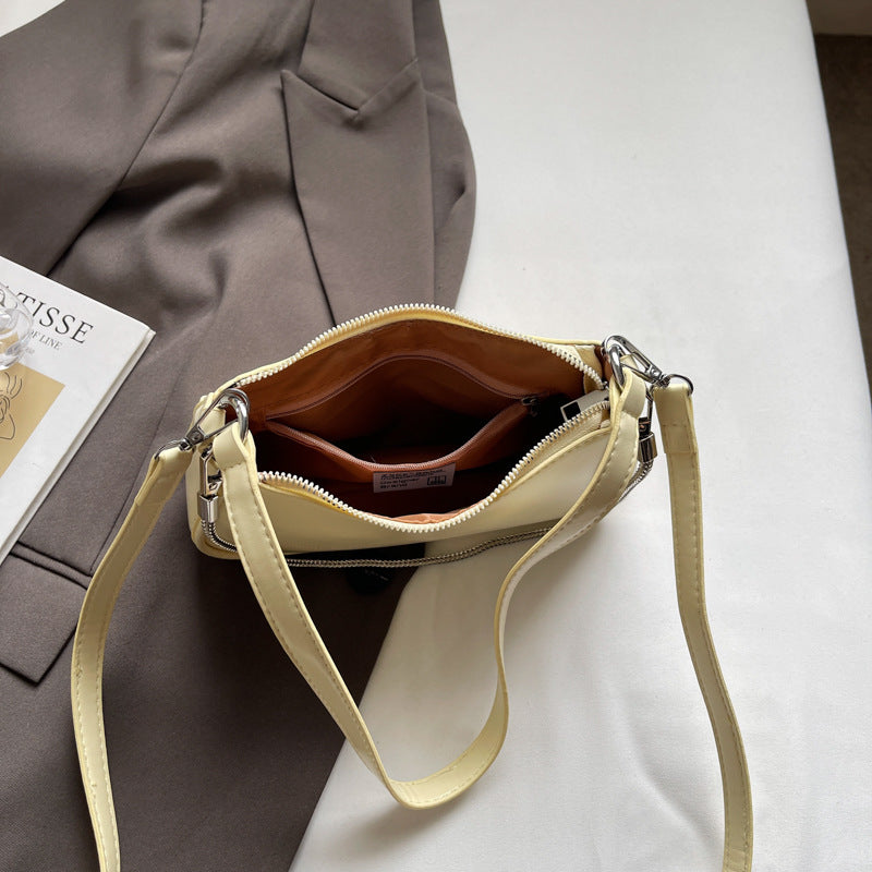 Special  fashion simple armpit bag 2025 new women's shoulder messenger bag hand bag women's chain bag bag