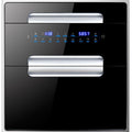 Wholesale uv three-layer 120l disinfection cabinet embedded for home small kitchen tableware chopsticks disinfection cabinet