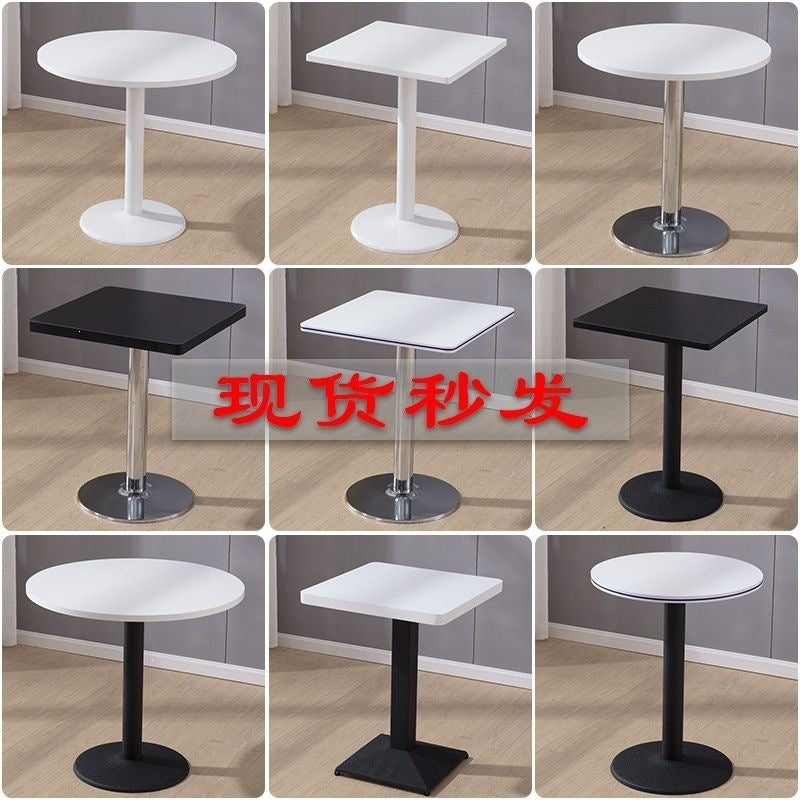 Negotiation table small table round table coffee table dining table combination casual modern style coffee table round balcony dining table bar