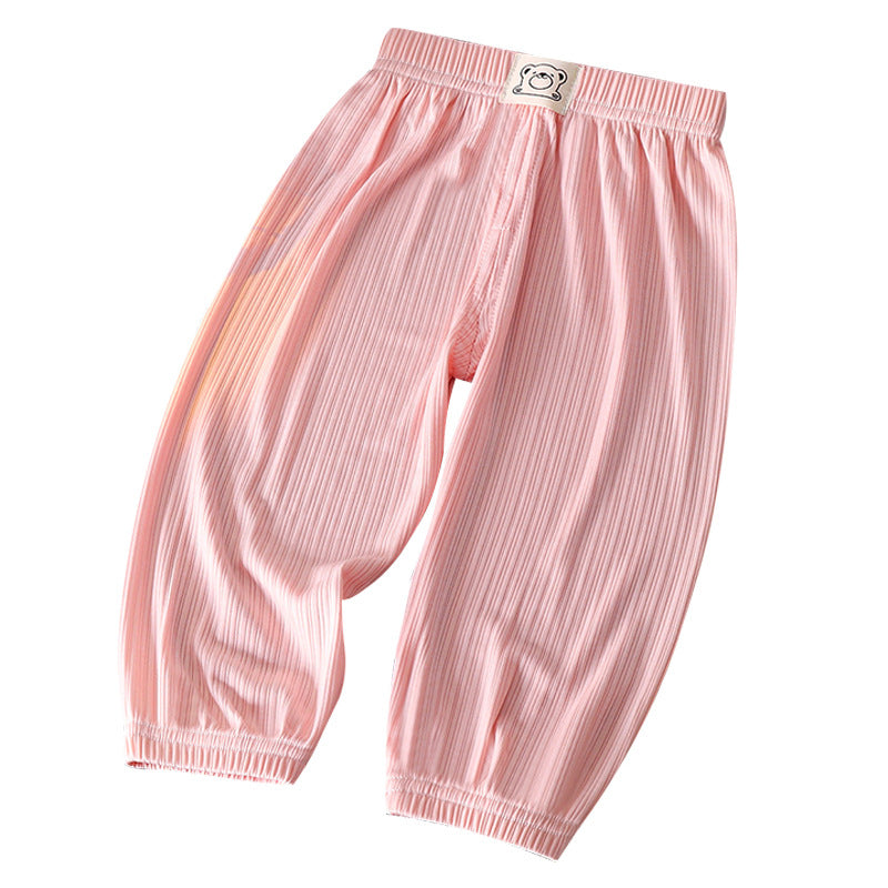Kids' mosquito-proof pants: new summer collection - lightweight pants for babies, boys' long pants, korean style, breathable girls' pants, children's clothing