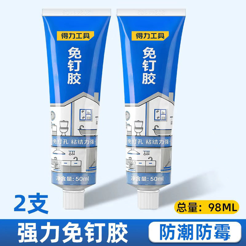 Deli Tools Nail-free glue Super glue Strong multi-functional glue No punching glass glue High viscosity sticky