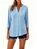 european and american cross-border solid color cardigan summer new button-up t-shirt