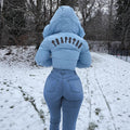 Butt-revealing jeans for women  best selling cross-border sexy skinny jeans european size ins style  independent