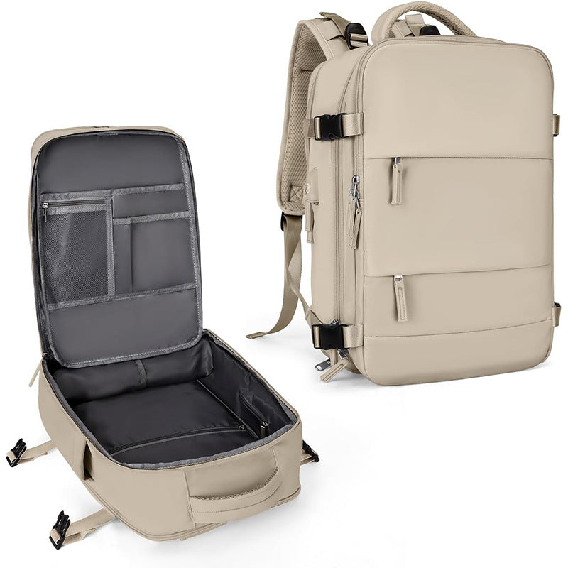 New travel backpack portable large-capacity multi-functional waterproof business backpack dry and wet separation leisure travel bag