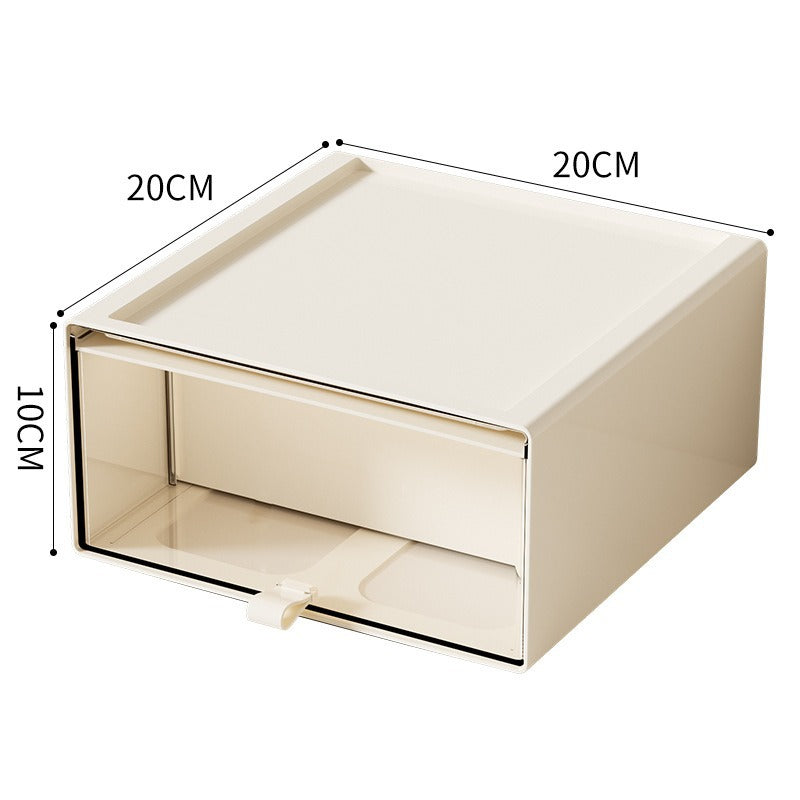 Figure display box Blind box Household drawer type dust-proof storage display box Transparent POP MART storage box