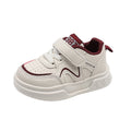 spring new children's leather panel shoes, boys' sneakers, korean style soft sole girls' white shoes, ages 1-6