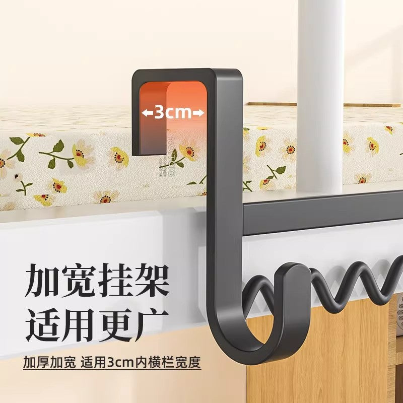 Good things for dormitories, bedside wave clothes hangers, clothes hooks, handy gadget bed storage hooks, dormitory bunk bed hangers