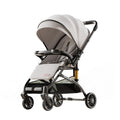 High-view two-way stroller, 0-3 years, convertible pushchair, lightweight & foldable, baby walking assistant
