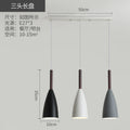 Wholesale pendant lights: modern minimalist nordic style bedside, restaurant, and three-light chandeliers - trending cross-border small package lighting
