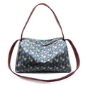 Printed large capacity tote bag for women, 2025 winter new arrival, premium quality, niche design, commuter shoulder & crossbody bag