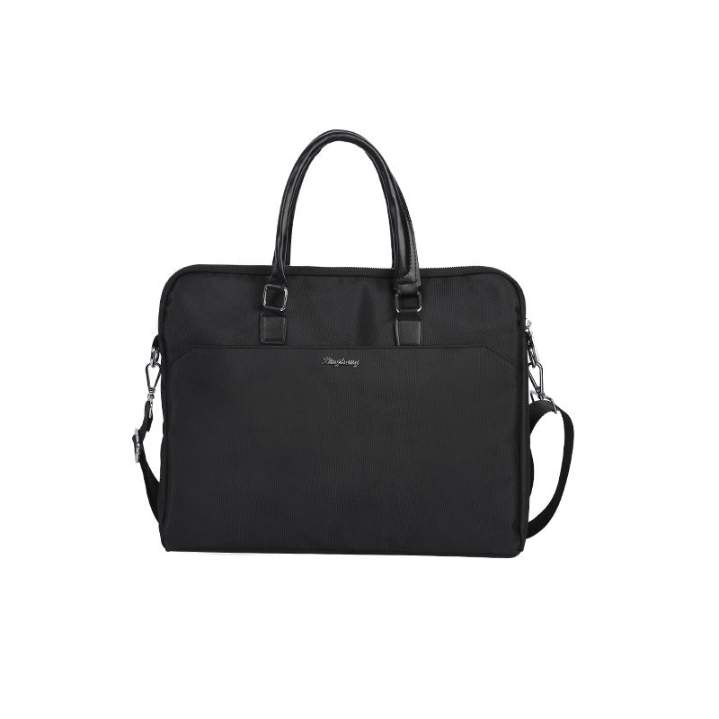 Pilot 816 Men's Handheld Briefcase Canvas Briefcase Water-proof Business Travel Document Computer Bag Casual