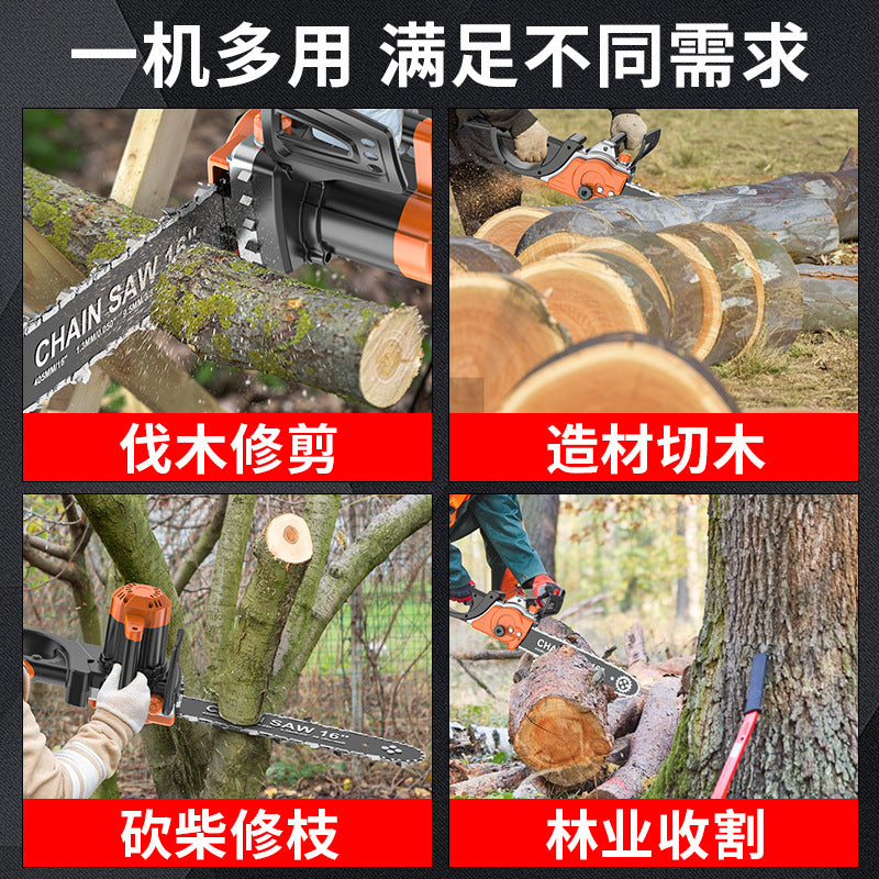 Chuangyi electric chain saw strong power logging saw for home portable electric saw copper core motor bubble wrap factory direct sales