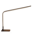 Led desk lamp - eye protection, study & reading light for college dorms - soft, desktop fill light - minimalist office lamp