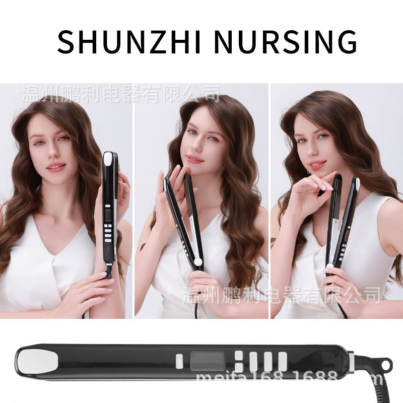 portable straight splint hair care hair straightener does not fade instant electric splint straight and curly dual-purpose splint hair straightening