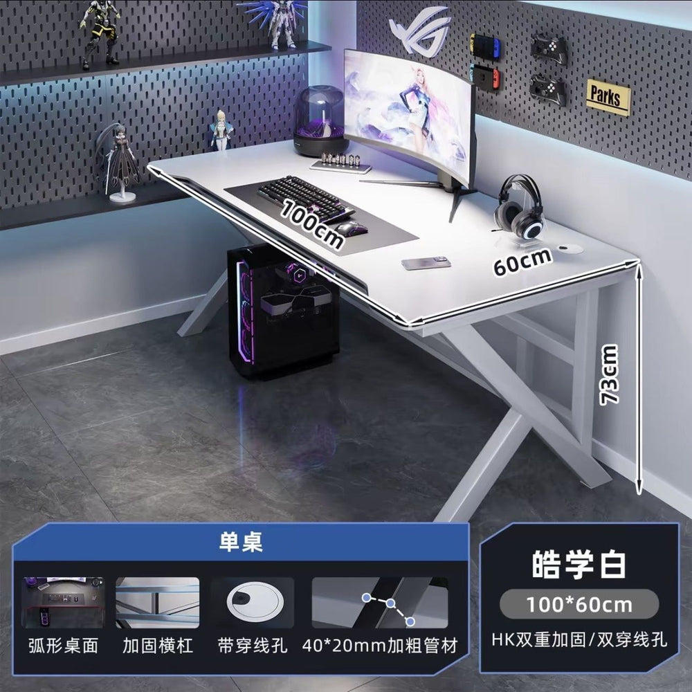Computer desk desktop home electronic competition table chair bedroom simple table workbench desk student study table office desk
