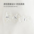 Babibele baby clothes autumn winter new arrival one-piece quilted clothes infant clothes long sleeves side-breasted hairy