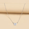 Wholesale butterfly full diamond necklace - new european and american cross-border fashion jewelry, high-end ins style choker necklace for women