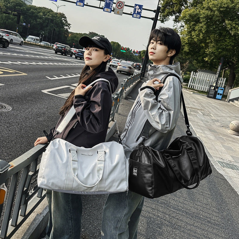 New men's shoulder business trip travel bag large capacity student shopping travel duffel bag women's maternity sports fitness bag