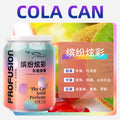 Coke can solid car air freshener - no flame, long-lasting scent for car interior