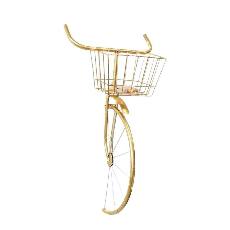 Retro iron art pastoral creative bicycle living room single living room wall hanging restaurant bar wall wall decoration