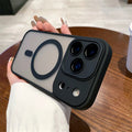 Yadun skin-feeling frosted magnetic suction suitable for apple 17pro mobile phone case iphone16/15 lens film anti-fall sheath