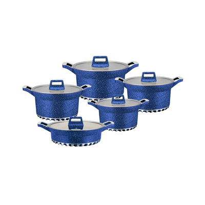Oem personalized arc die-cast aluminum pot high and deep ten-piece kitchen supplies soup pot stew pot non-stick pot
