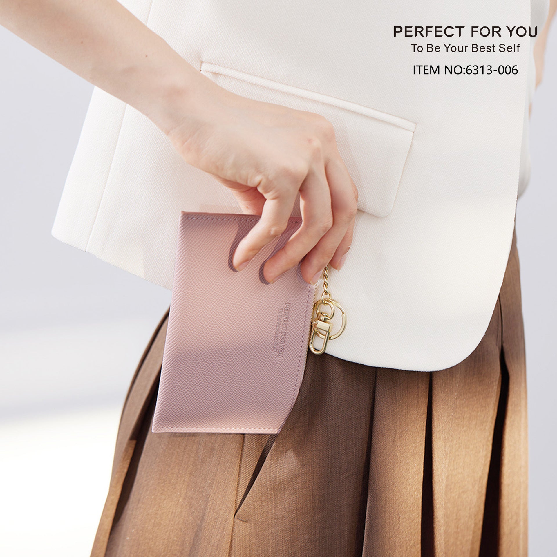 Perfect For You Ladies Card Bag Fashion Multi-Card Wallet Zipper Card Holder ins Wind Mini Change Bag