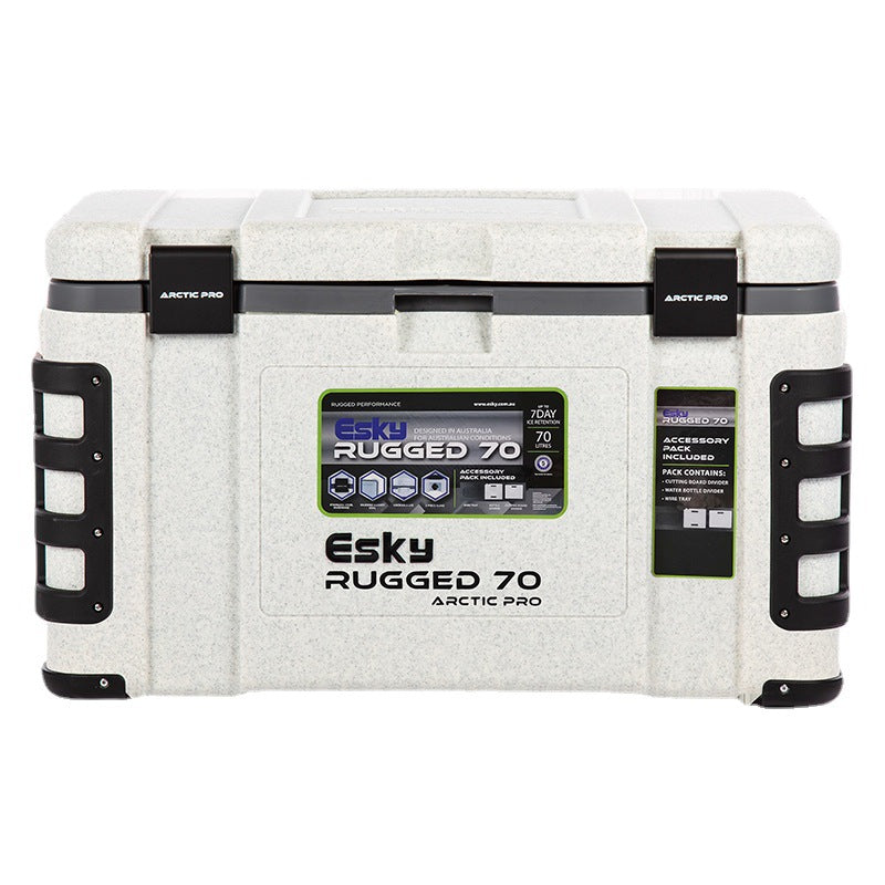 Insulated cooler ice chest cloud lime 70l travel car ice bucket fishing large portable ice bucket box wholesale