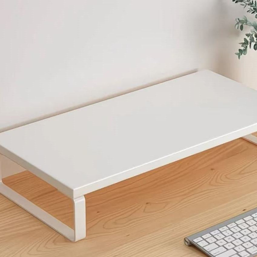 Children's study table solid wood hand-operated adjustable large white table for home bedroom primary school students study desk and chair study table