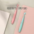 Newborn baby feeding spoon set - silicone soft spoons for water, food, and training - baby eating tools