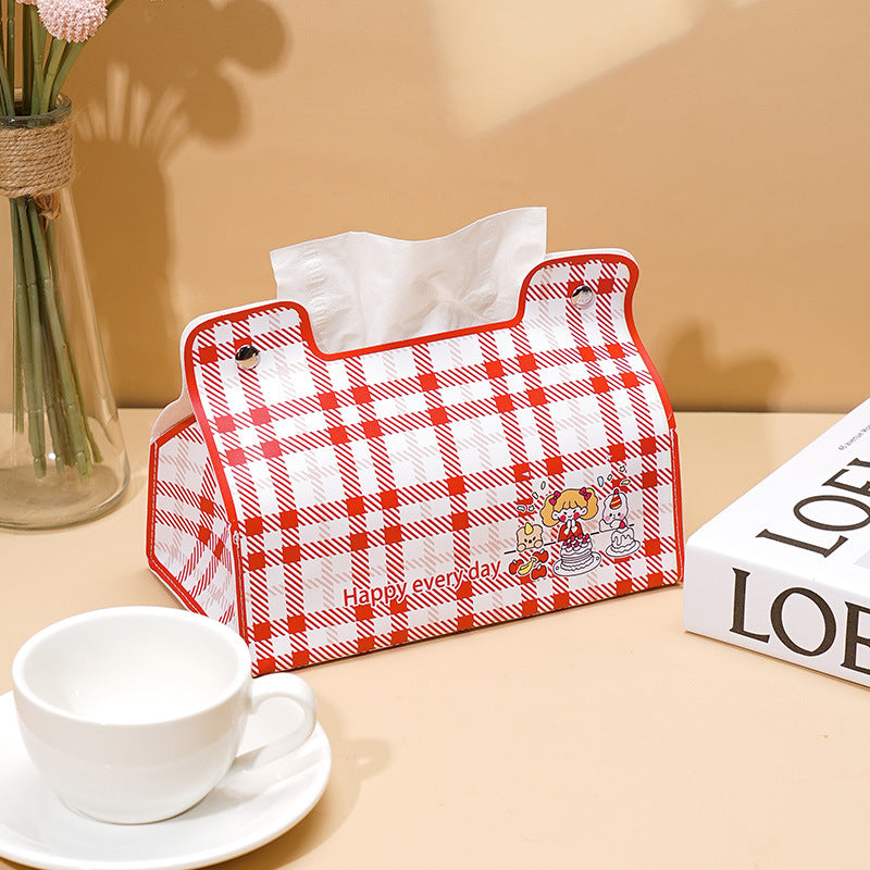 Little Lomi cute pumping carton cartoon little Letty little cha dog cute creative high value cartoon storage tissue box