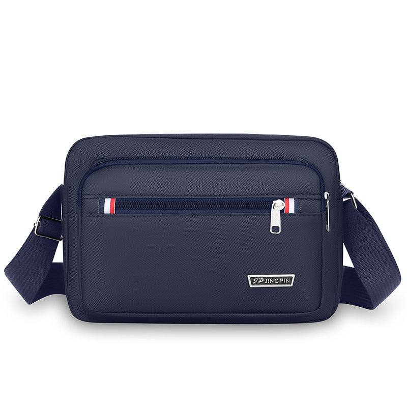 Foreign trade men's shoulder bag outdoor fashion trend messenger bag leisure business business wallet multi-layer storage bag