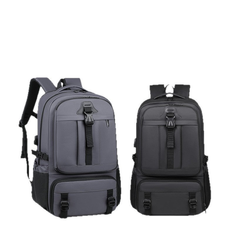 Expandable backpack for backpacking travel, large capacity waterproof sports outdoor business backpack, vacuum backpack