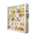 Household bookshelf perforated board storage rack library floor-standing multi-layer steel bookcase student kids storage picture book rack