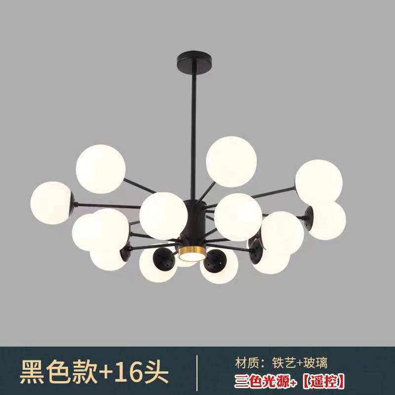 Nordic led pendant light - modern minimalist style for living room,  new arrival, bedroom main light, gold magic bean lamp