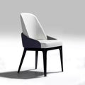 Scandinavianaccessible luxury dining chair for home study chair bedroom makeup chair italian restaurant backrest solid wood microfiber long sitting