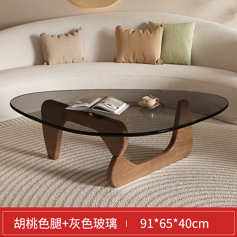 Glass coffee table creative popular coffee table living room for home small apartment modern casualaccessible luxurynormcore small table