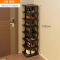 Shoe rack simple door dormitory rental house living room multi-layer for home economical shoe rack vertical storage handy gadget
