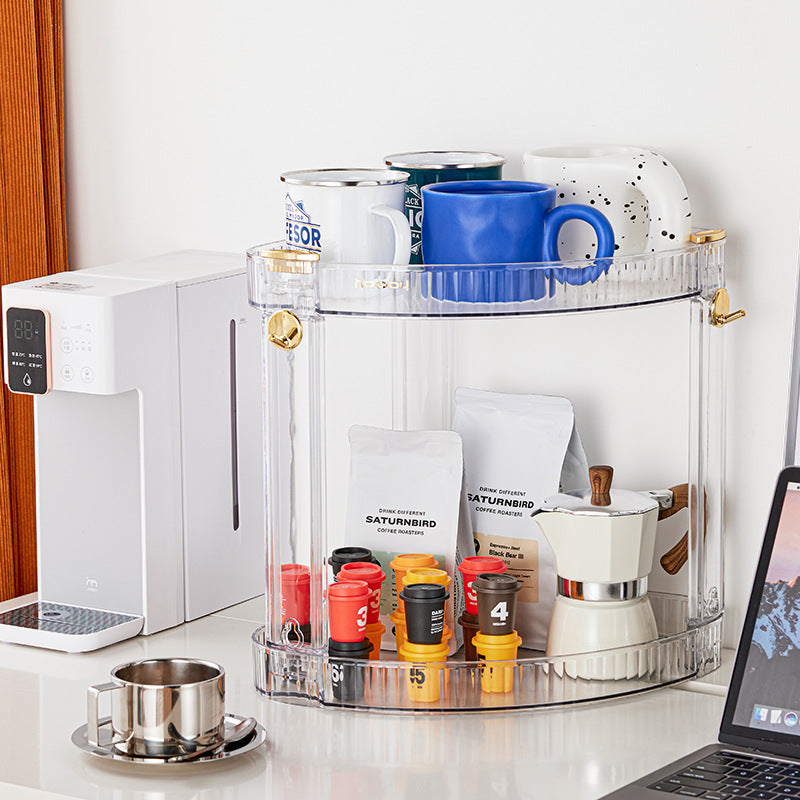 Xinle Light Luxury Kitchen Countertop Seasoning Rack Cosmetics Storage Rack Bathroom Desktop Perfume Skin Care Products Dresser