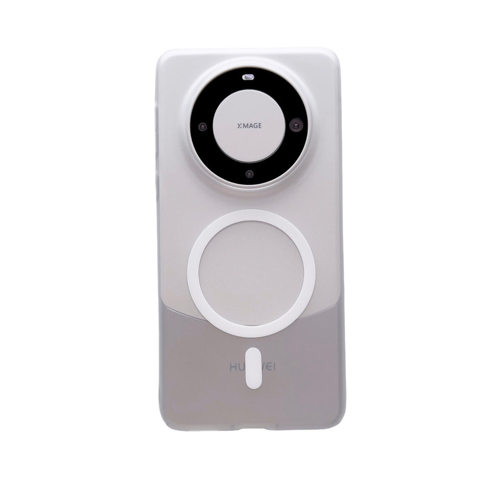 Suitable for huawei mate80pro ice mist magnetic phone case honor magic7p80 magnetic suction compatible with magsafe